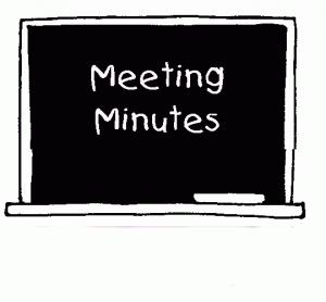 Meeting minutes picture
